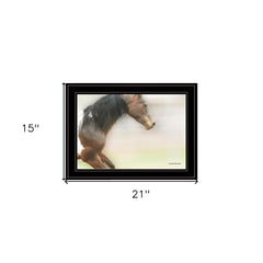 Leap Of Faith 3 Black Framed Print Wall Art - Homeroots