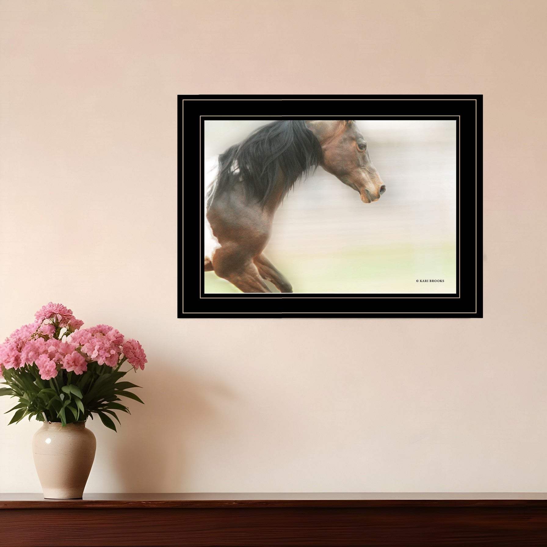 Leap Of Faith 3 Black Framed Print Wall Art - Homeroots - Flyclothing LLC