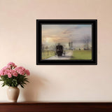 Morning Exercise 3 Black Framed Print Wall Art - Homeroots - Flyclothing LLC