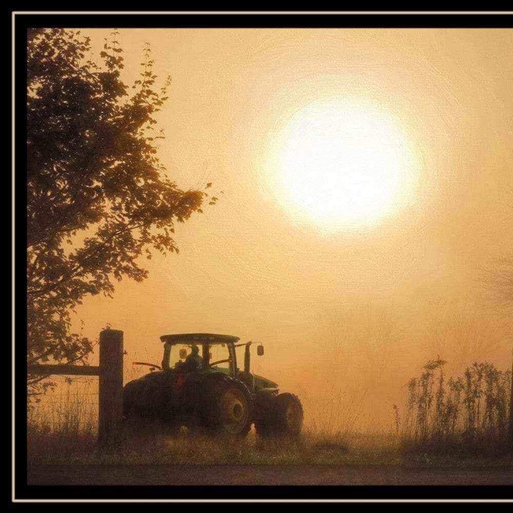 Start Your Engines 3 Black Framed Print Wall Art - Homeroots - Flyclothing LLC