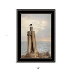 Birds Eye View 3 Black Framed Print Wall Art - Homeroots