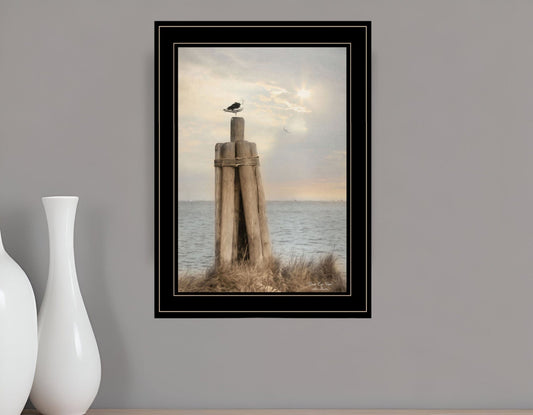 Birds Eye View 3 Black Framed Print Wall Art - Homeroots