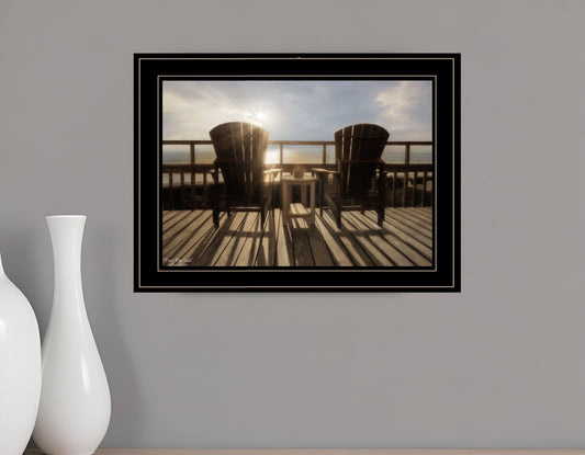 Front Row Seats 1 Black Framed Print Wall Art - Homeroots