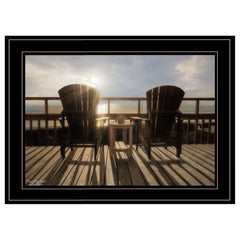 Front Row Seats 1 Black Framed Print Wall Art - Homeroots