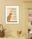 Every Snack You Make 1 White Framed Print Wall Art - Homeroots
