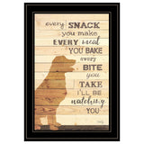 Every Snack You Make 2 Black Framed Print Wall Art - Homeroots