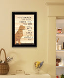 Every Snack You Make 2 Black Framed Print Wall Art - Homeroots
