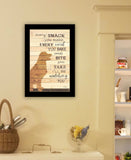 Every Snack You Make 3 Black Framed Print Wall Art - Homeroots - Flyclothing LLC