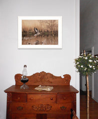 Fly Away 4 White Framed Print Wall Art - Homeroots