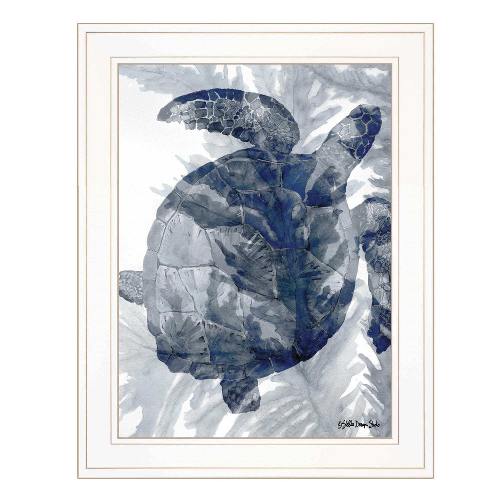 Ocean Collection 3 White Framed Print Wall Art - Homeroots - Flyclothing LLC