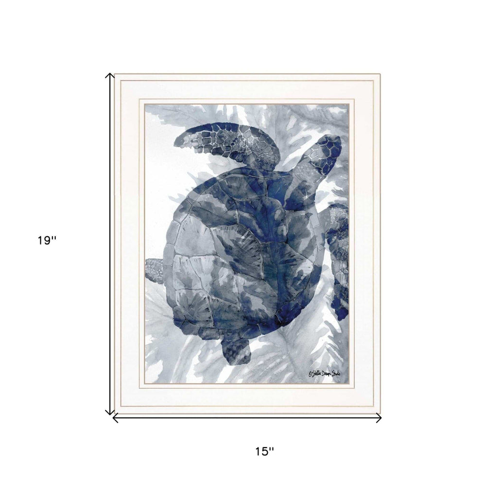 Ocean Collection 3 White Framed Print Wall Art - Homeroots - Flyclothing LLC
