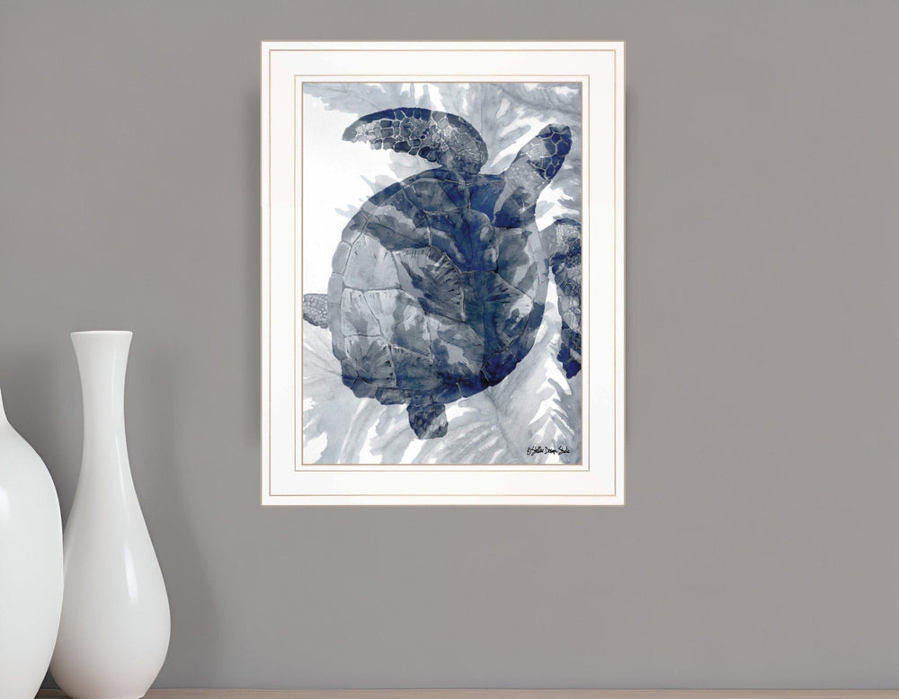 Ocean Collection 3 White Framed Print Wall Art - Homeroots