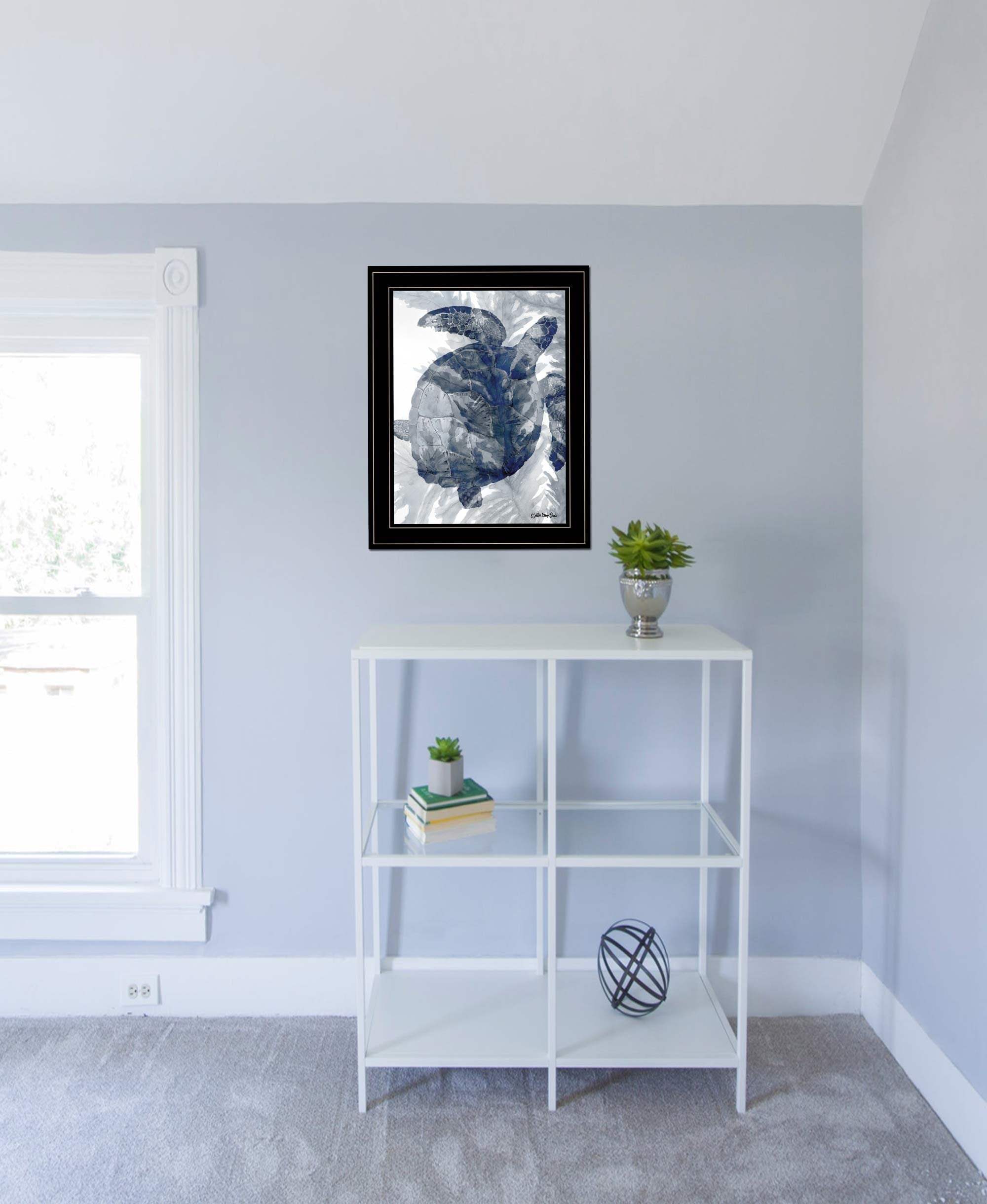 Ocean Collection 3 Black Framed Print Wall Art - Homeroots - Flyclothing LLC