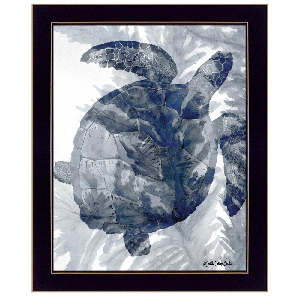 Ocean Collection 3 Black Framed Print Wall Art - Homeroots - Flyclothing LLC