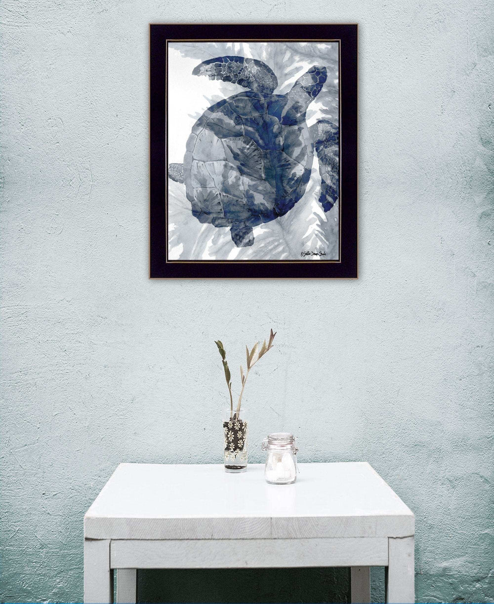 Ocean Collection 3 Black Framed Print Wall Art - Homeroots - Flyclothing LLC