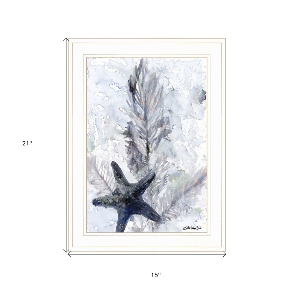 Ocean Collection 4 White Framed Print Wall Art - Homeroots - Flyclothing LLC