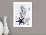Ocean Collection 4 White Framed Print Wall Art - Homeroots