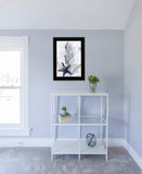 Ocean Collection 4 Black Framed Print Wall Art - Homeroots