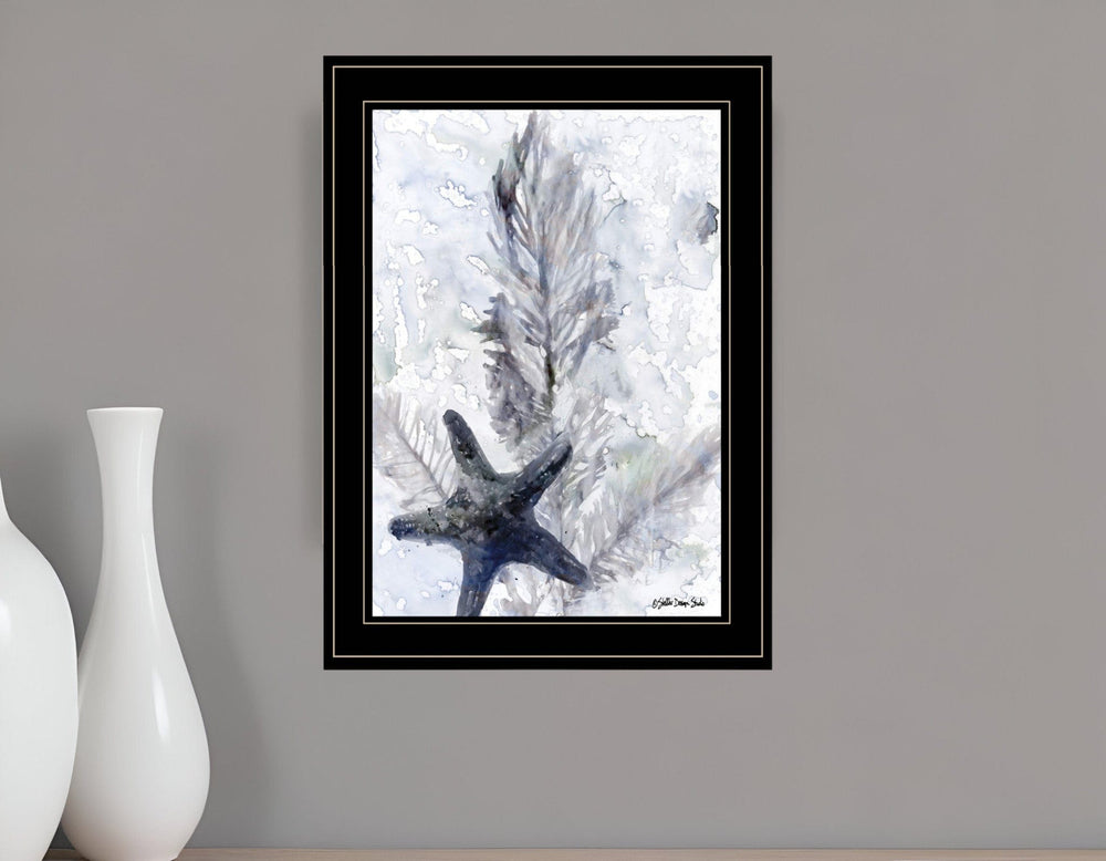 Ocean Collection 4 Black Framed Print Wall Art - Homeroots