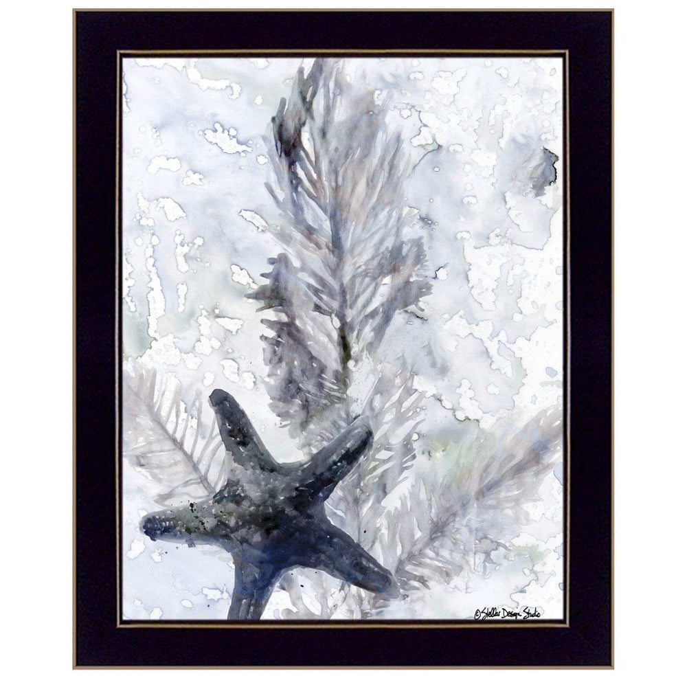 Ocean Collection 4 Black Framed Print Wall Art - Homeroots - Flyclothing LLC
