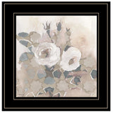 Transitional Blooms I 3 Black Framed Print Wall Art - Homeroots