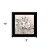 Transitional Blooms I 3 Black Framed Print Wall Art - Homeroots - Flyclothing LLC