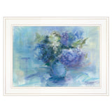 Bouquet 2 White Framed Print Wall Art - Homeroots