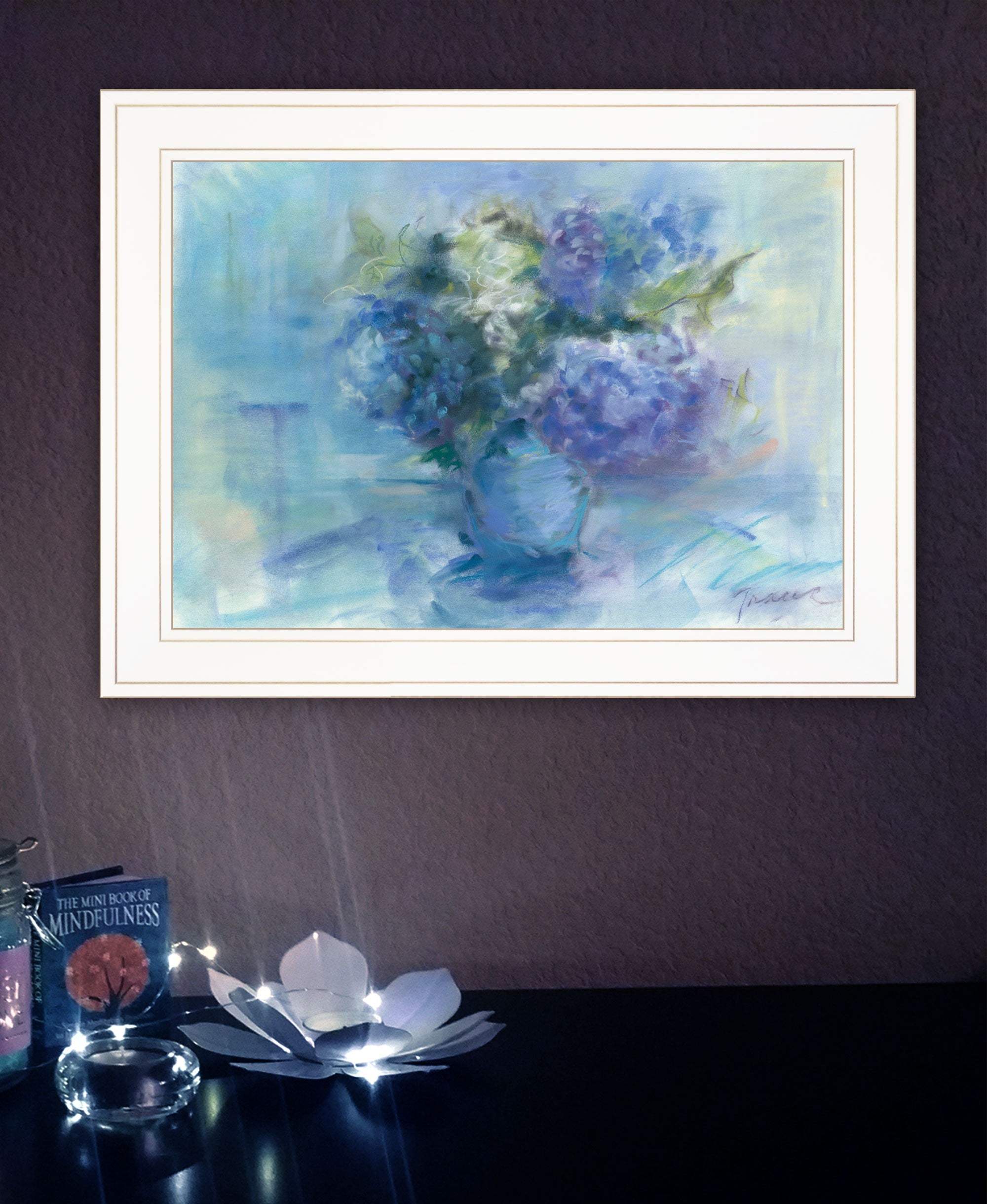 Bouquet 2 White Framed Print Wall Art - Homeroots - Flyclothing LLC