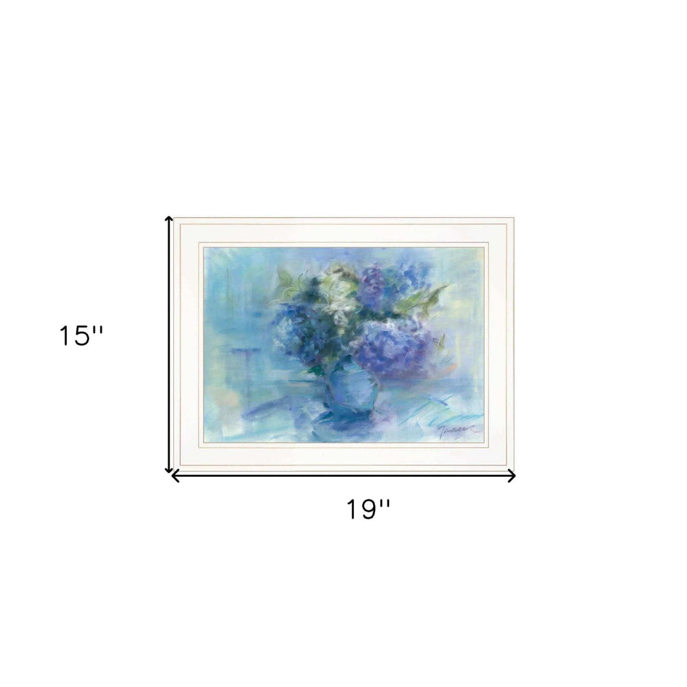 Bouquet 2 White Framed Print Wall Art - Homeroots - Flyclothing LLC