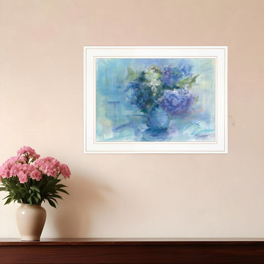 Bouquet 2 White Framed Print Wall Art - Homeroots