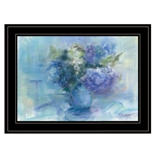 Bouquet 3 Black Framed Print Wall Art - Homeroots