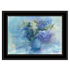 Bouquet 3 Black Framed Print Wall Art - Homeroots