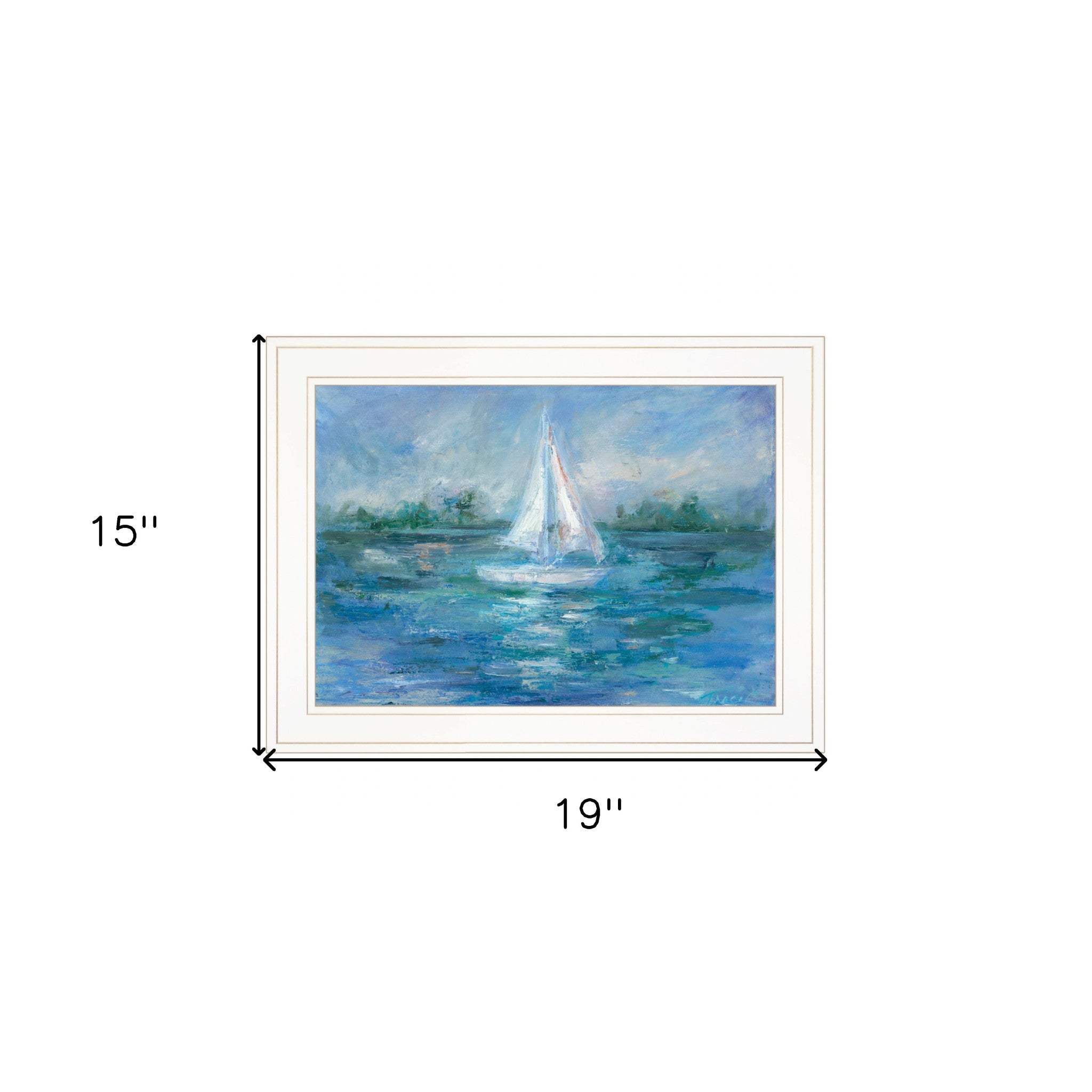 A Day In the Life 2 White Framed Print Wall Art - Homeroots - Flyclothing LLC