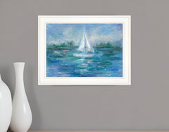 A Day In the Life 2 White Framed Print Wall Art - Homeroots