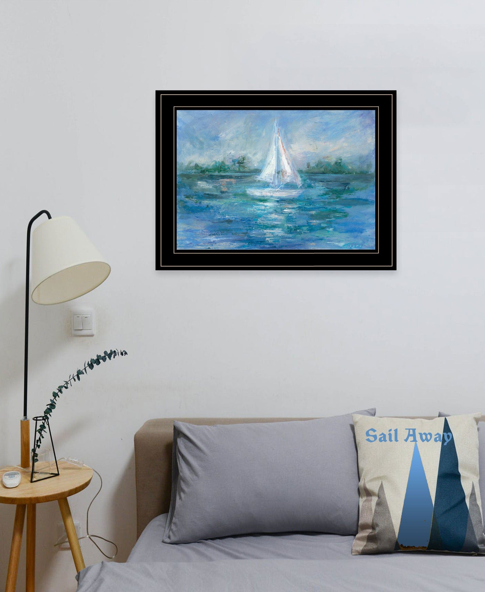 A Day In the Life 3 Black Framed Print Wall Art - Homeroots