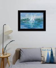 A Day In the Life 3 Black Framed Print Wall Art - Homeroots