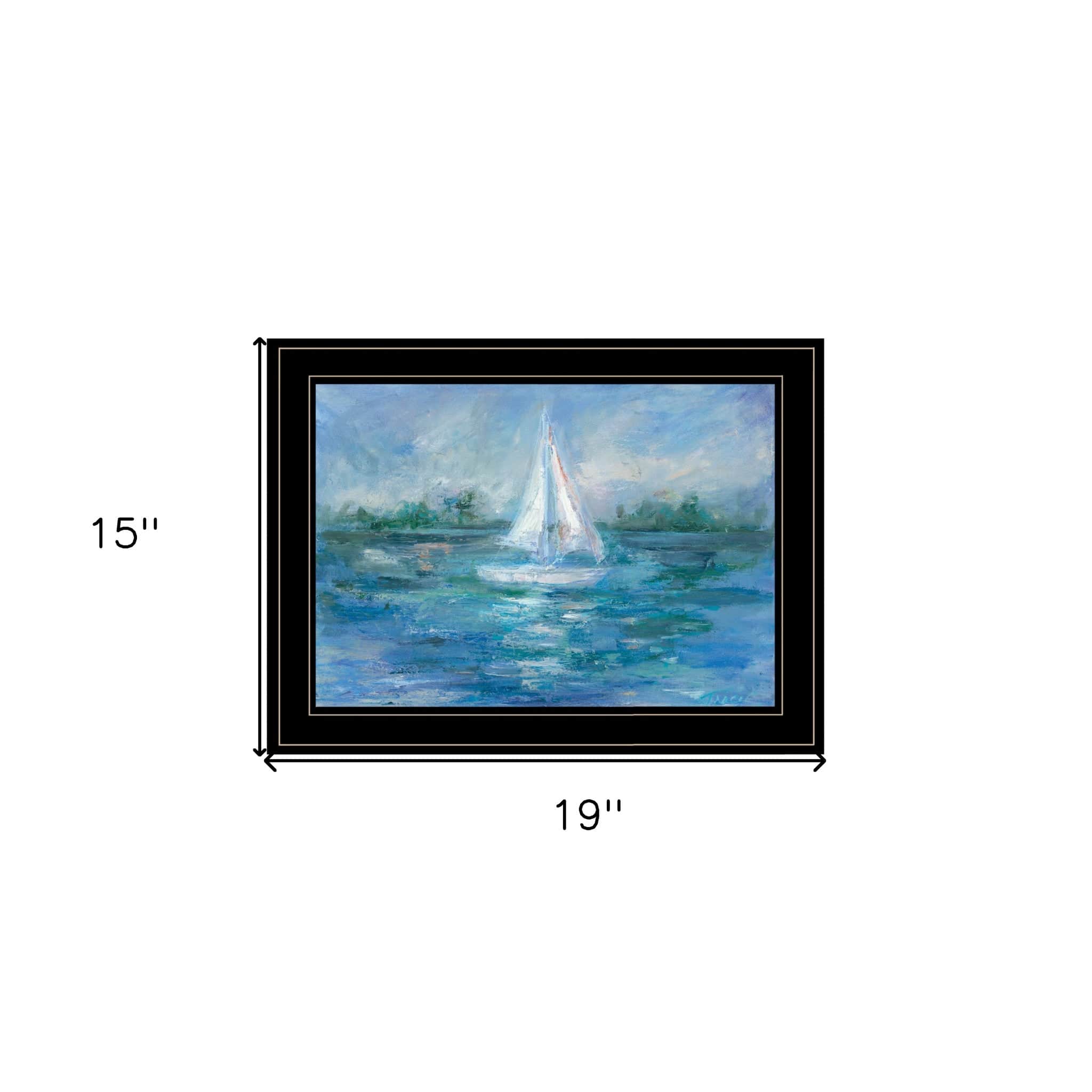 A Day In the Life 3 Black Framed Print Wall Art - Homeroots