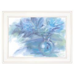 Morning Glory 2 White Framed Print Wall Art - Homeroots