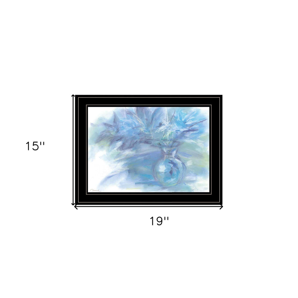 Morning Glory 3 Black Framed Print Wall Art - Homeroots - Flyclothing LLC