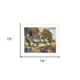 Early Walk 2 White Framed Print Wall Art - Homeroots - Flyclothing LLC
