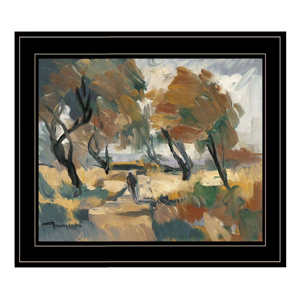 Early Walk 3 Black Framed Print Wall Art - Homeroots - Flyclothing LLC