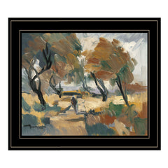 Early Walk 3 Black Framed Print Wall Art - Homeroots