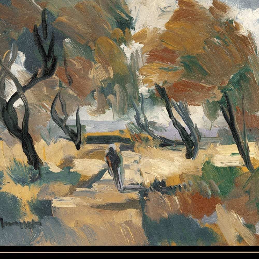 Early Walk 3 Black Framed Print Wall Art - Homeroots - Flyclothing LLC