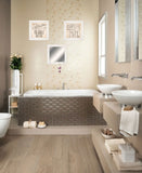Set Of Three Soak and Unwind 2 White Framed Print Bathroom Wall Art - Homeroots