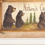 Set Of Three Nature Bath 4 White Framed Print Bathroom Wall Art - Homeroots