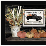 Set Of Two Harvest Moon 3 Black Framed Print Kitchen Wall Art - Homeroots - Flyclothing LLC