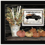 Set Of Two Harvest Moon 3 Black Framed Print Kitchen Wall Art - Homeroots - Flyclothing LLC