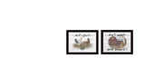 Set Of Two Country Living Black Framed Print Wall Art - Homeroots - Flyclothing LLC