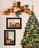 Set Of Two What I Love Most 2 Black Framed Print Kitchen Wall Art - Homeroots - Flyclothing LLC