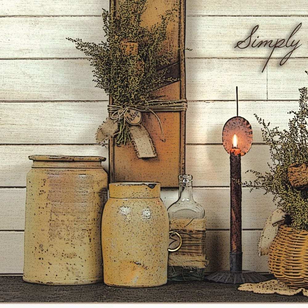 Set Of Two Blessed Gathering 1 White Framed Print Kitchen Wall Art - Homeroots - Flyclothing LLC